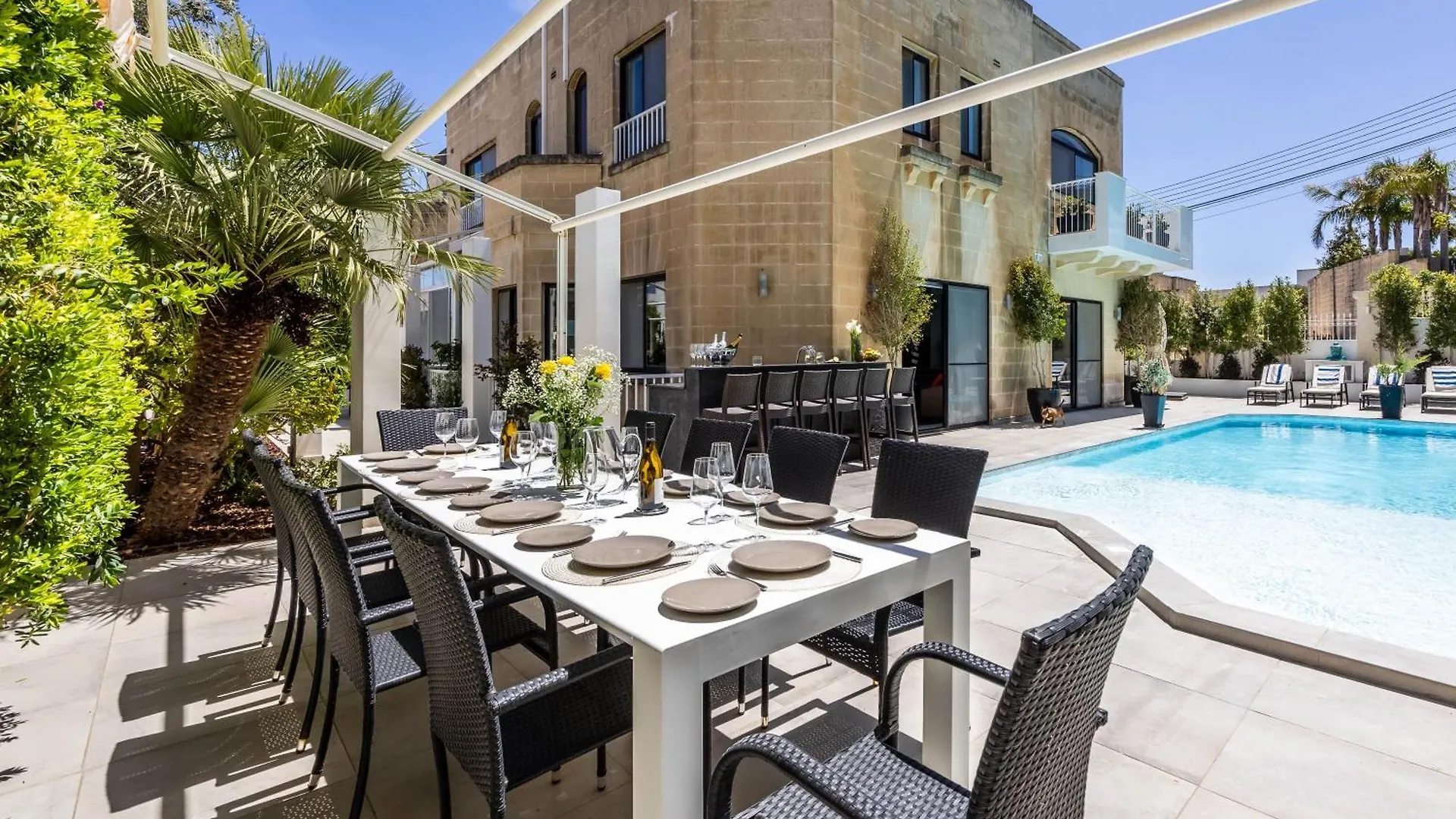 Luxurious Villa 5 Bedroom Pool, 3Min From St Julian'S Is-Swieqi
